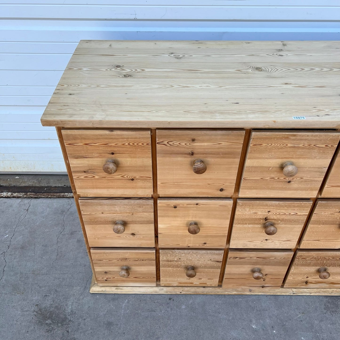 Danish Pine Apothecary Cabinet