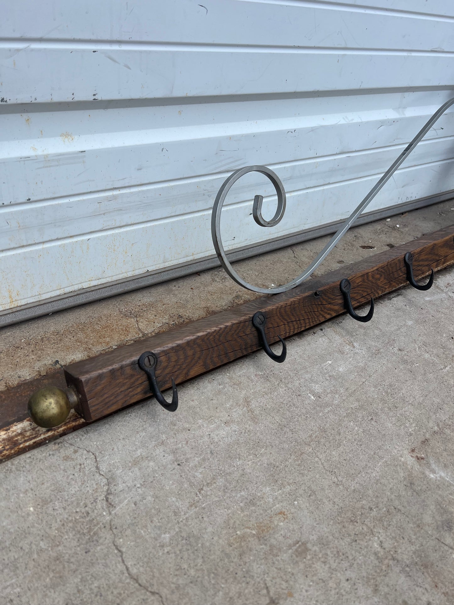 Gloeker Meat Rack w/Painted Bull Finial