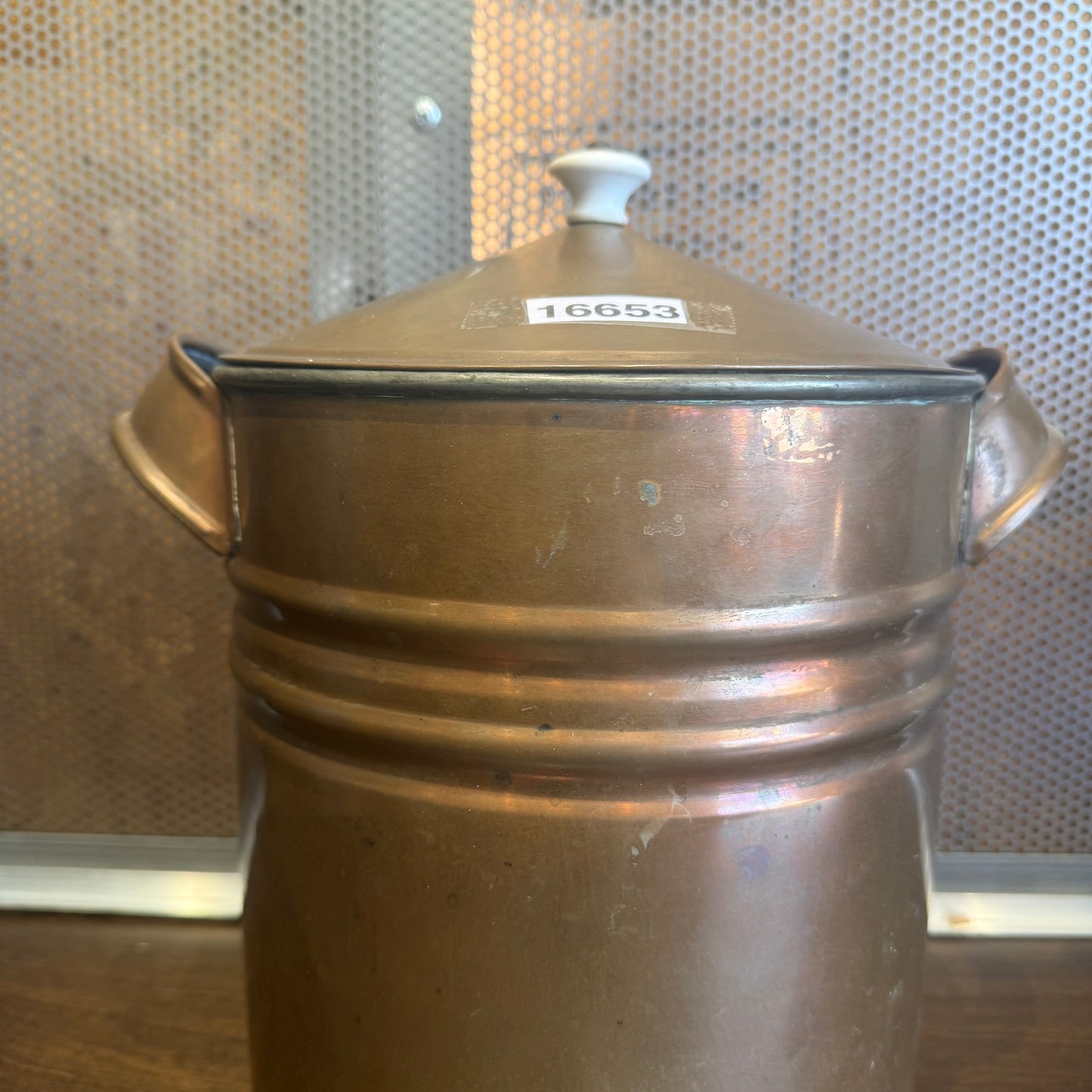 Antique Copper Watering Urn