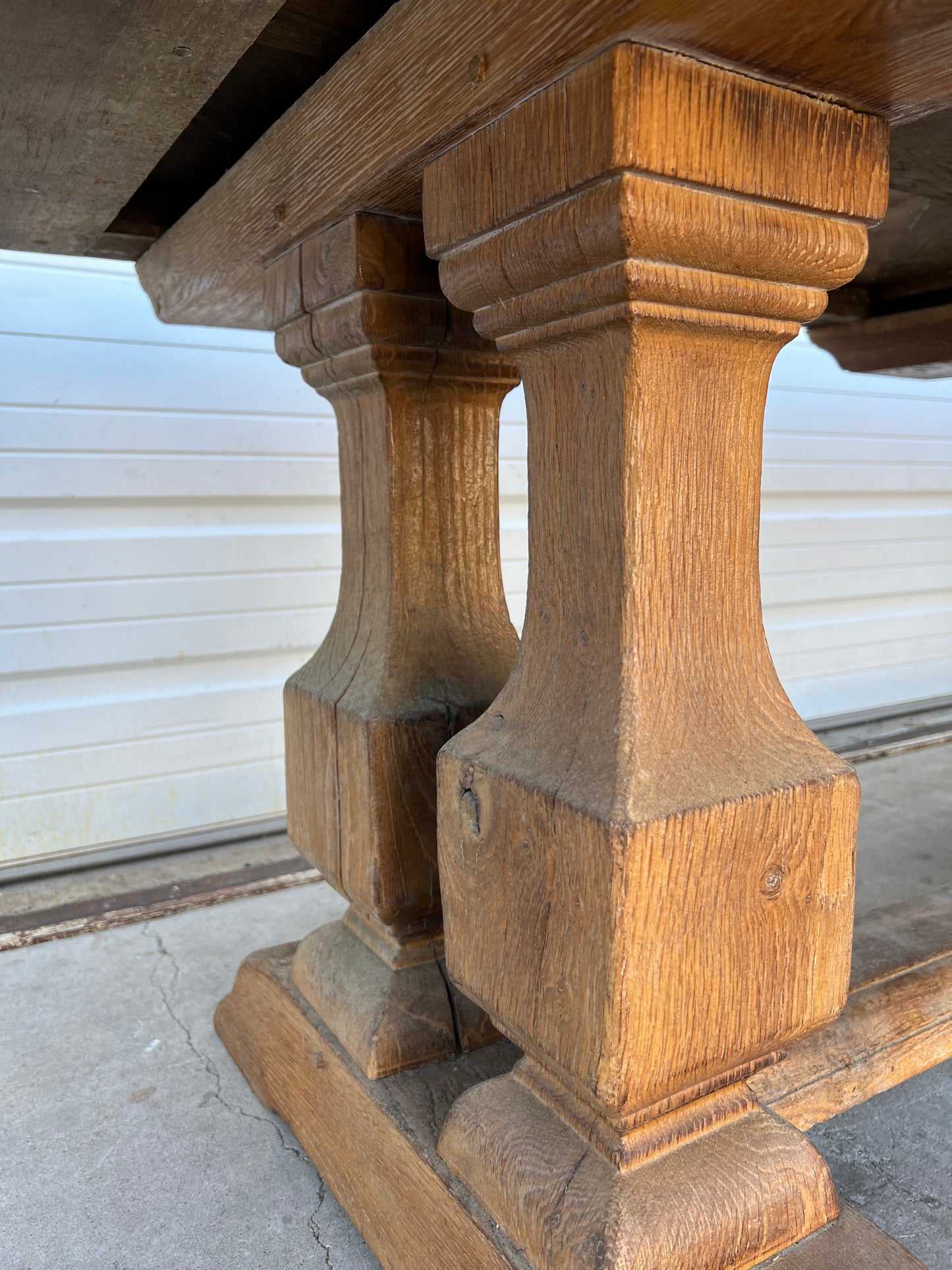 French Oak Dining Table