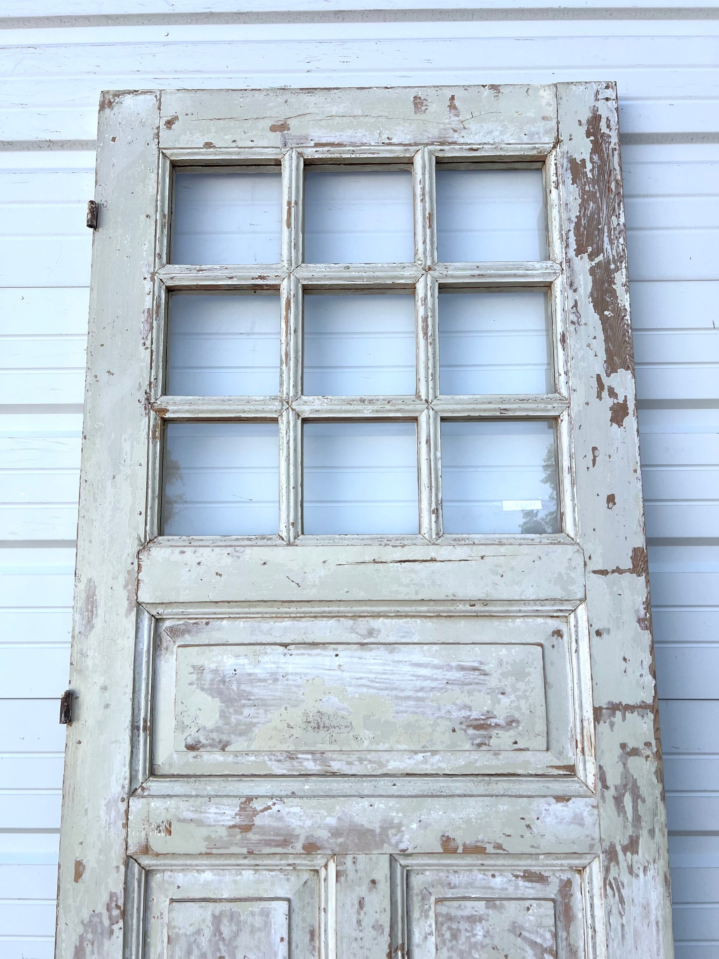 Single Painted French Door w/9 Glass Lites