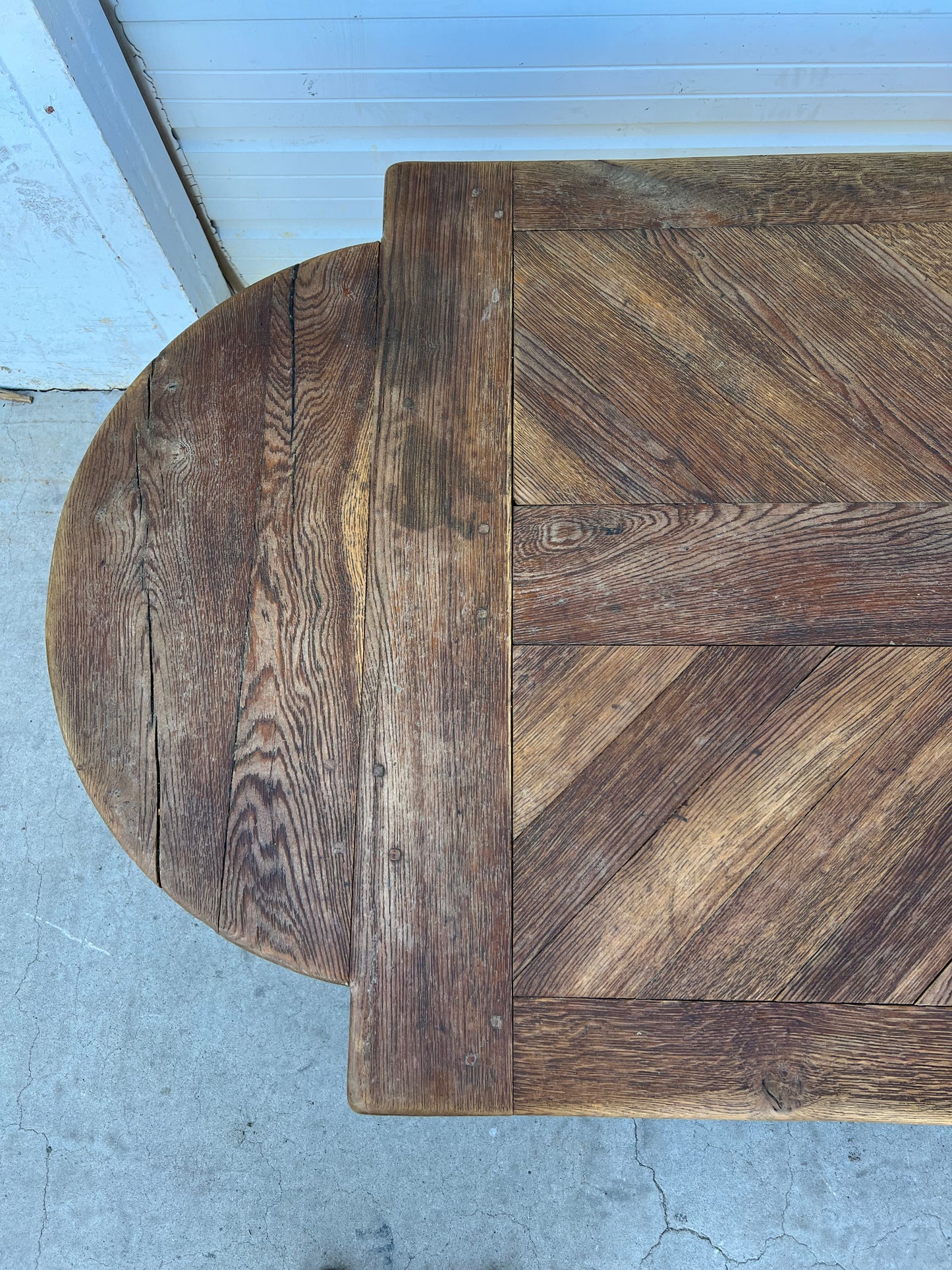 French Oak Dining Table