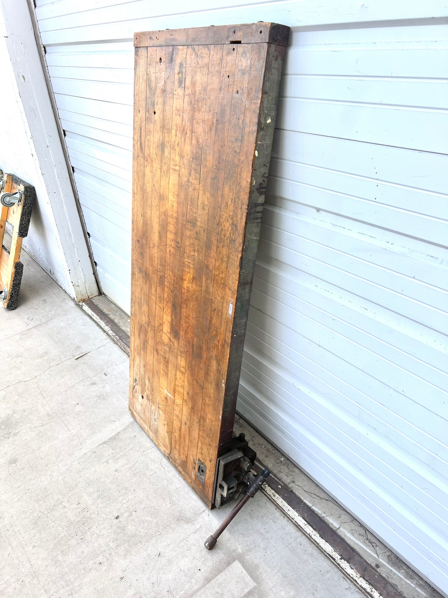 Antique Wooden Work Table Top
