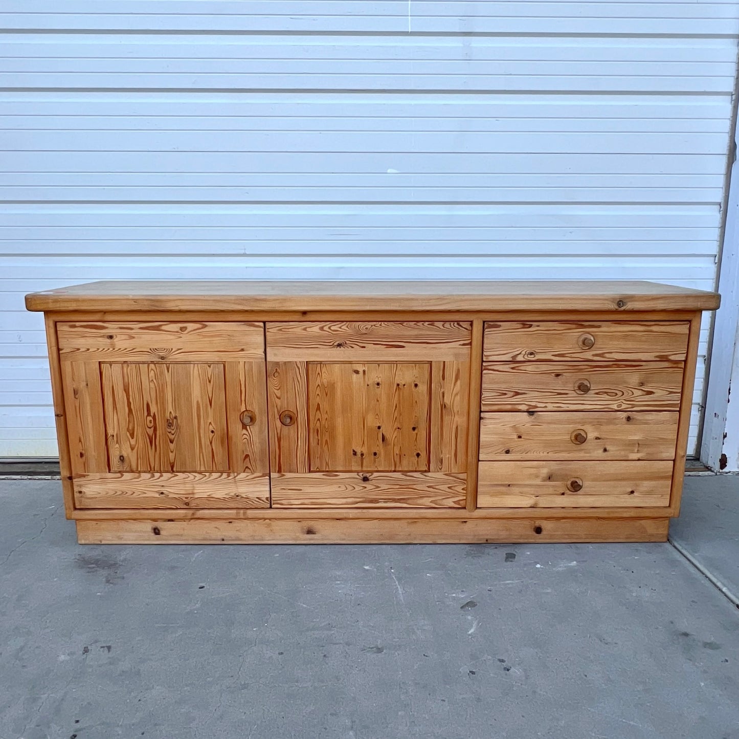 Danish Pine Store Counter / Sideboard