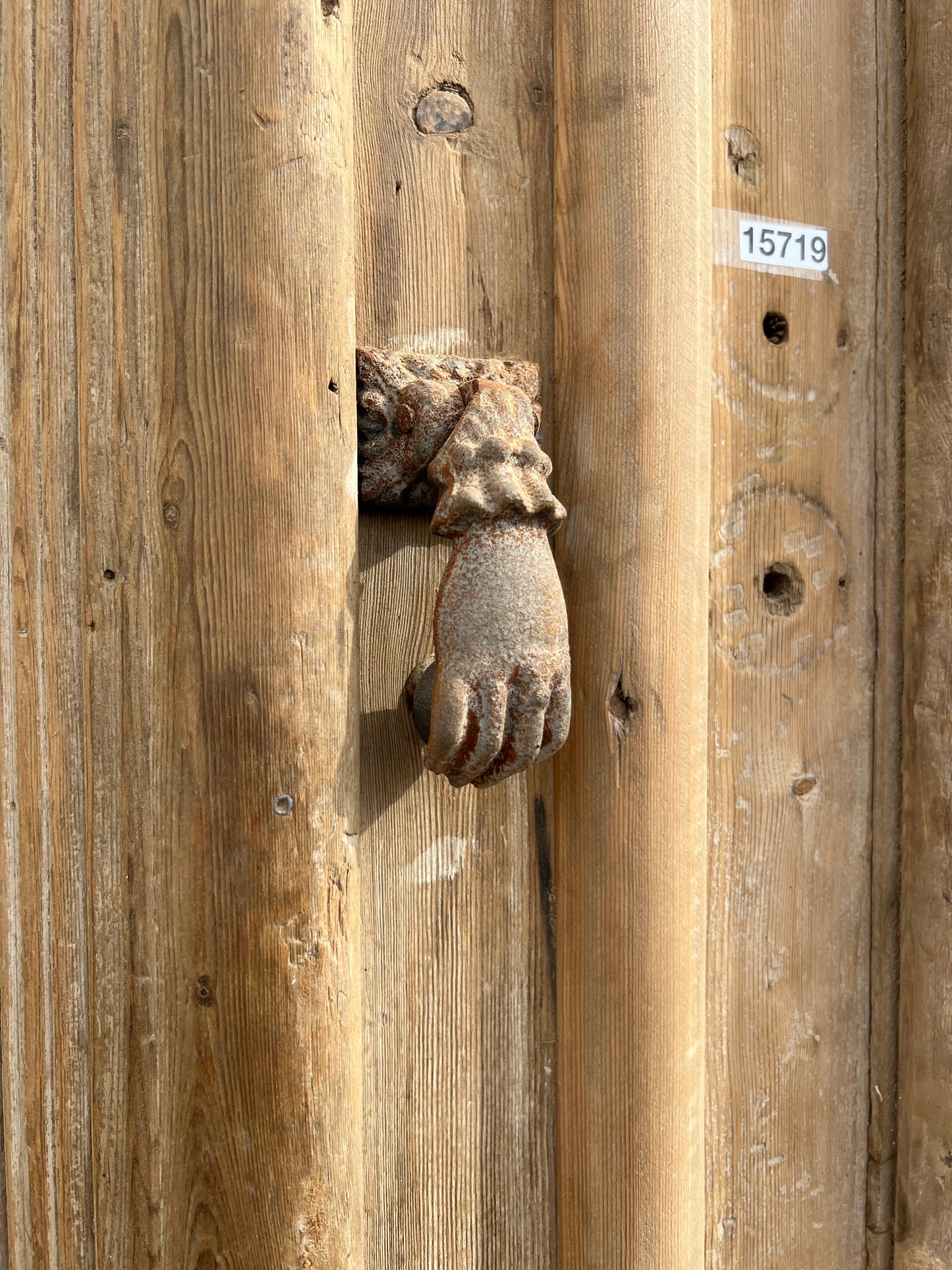 Pair of Carved Wood Panel Doors