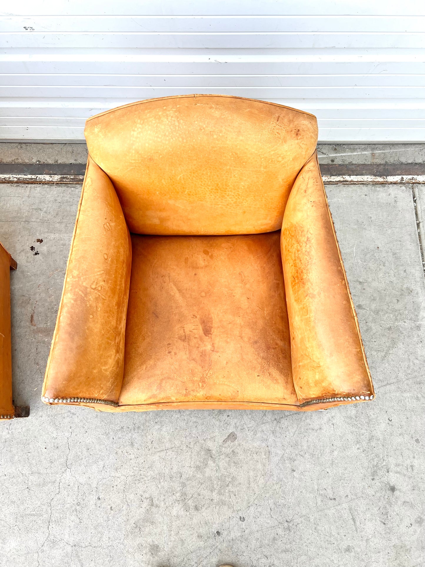 Pair of Petite French Club Chairs