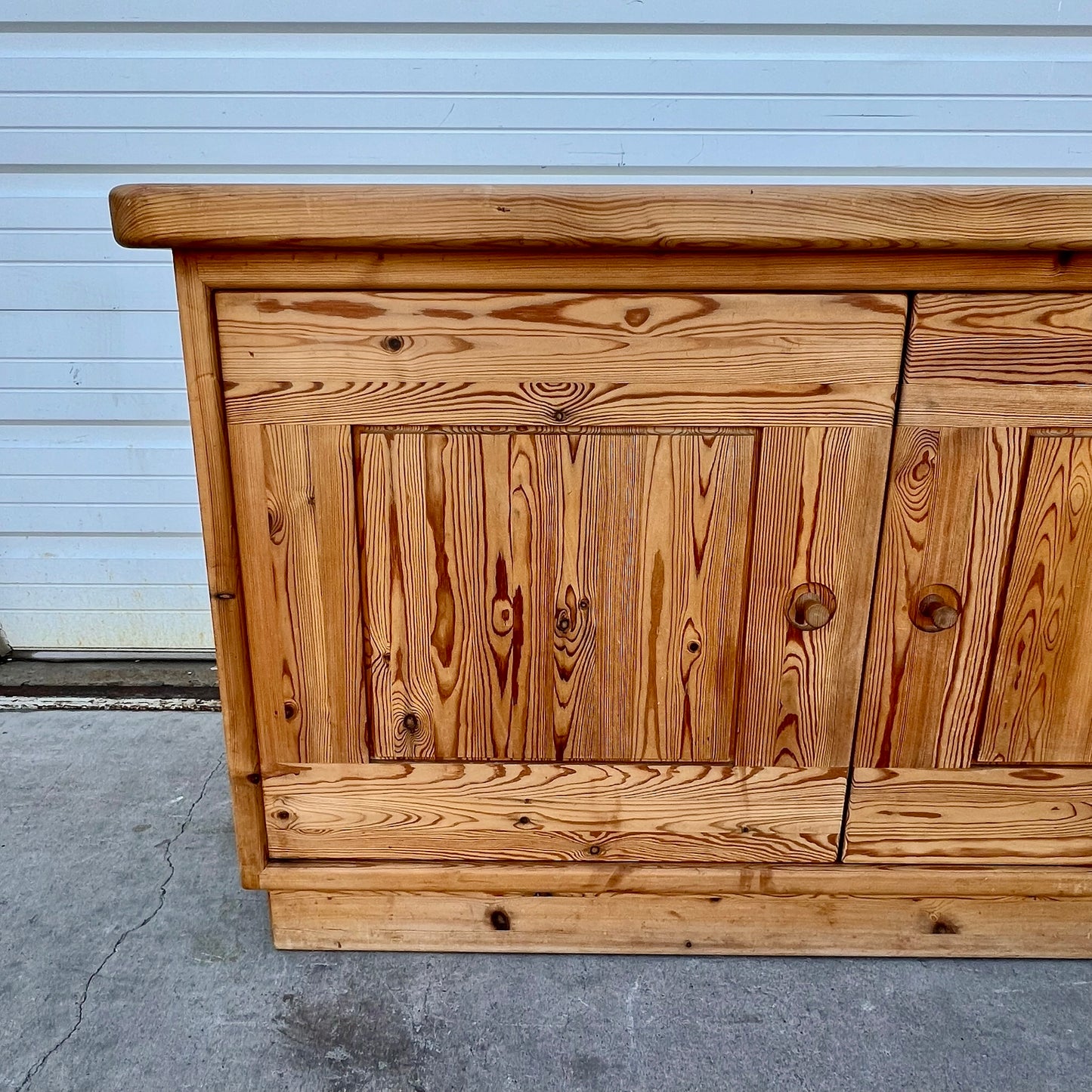 Danish Pine Store Counter / Sideboard