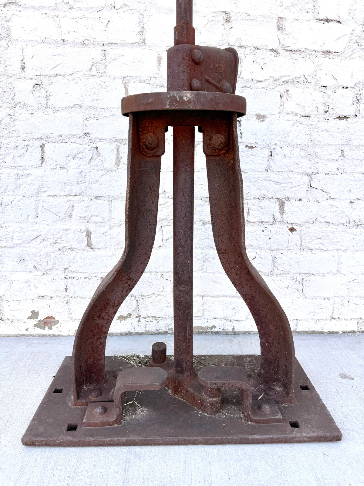 Iron Railroad Switch Stand