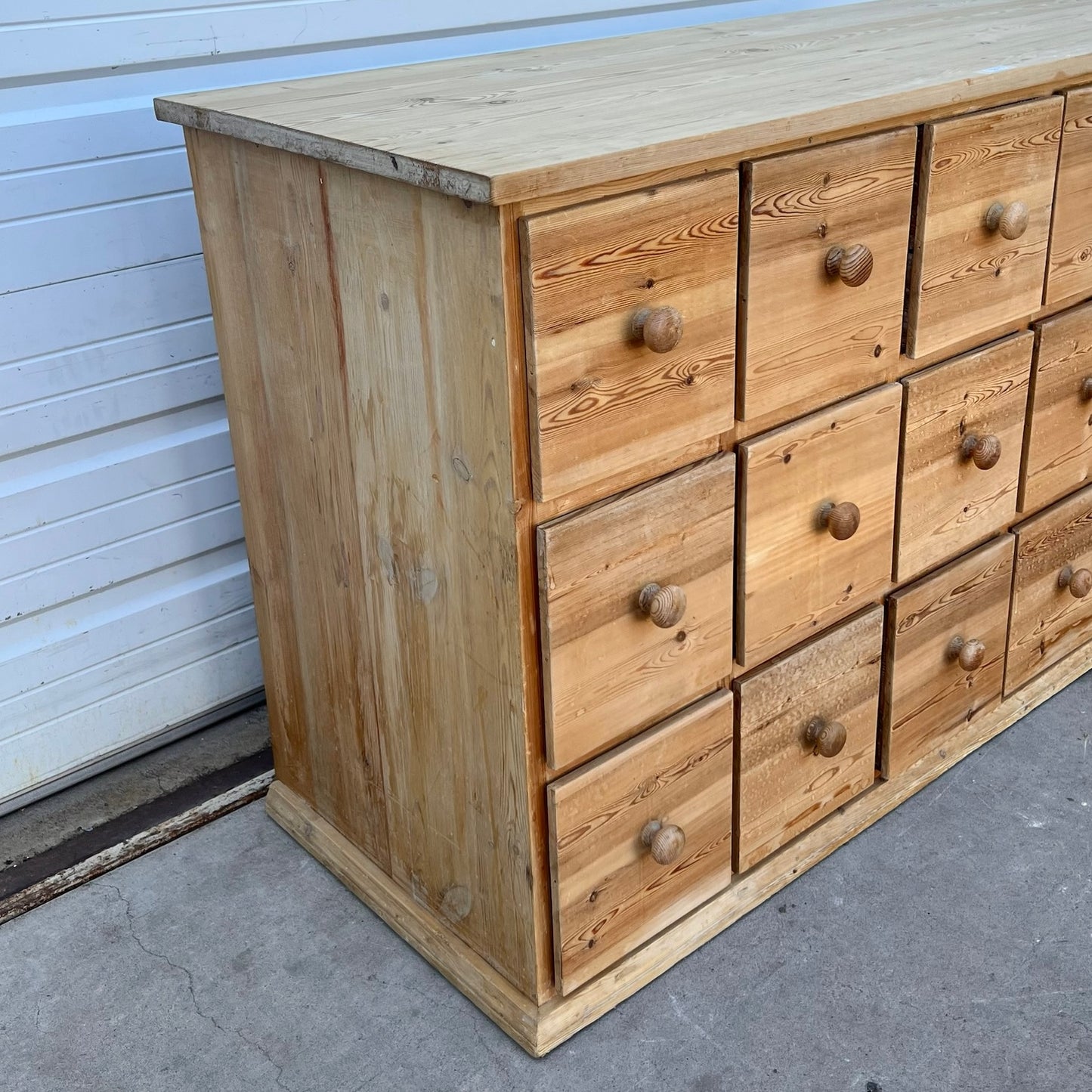 Danish Pine Apothecary Cabinet