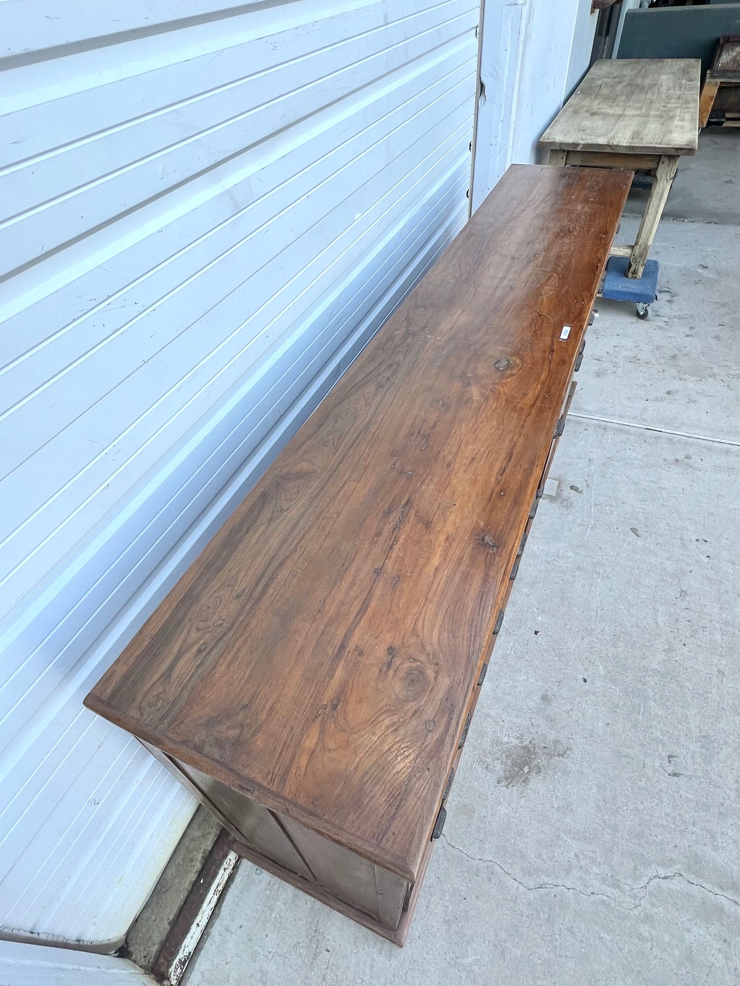 Wood Cabinet with 20 Drawers