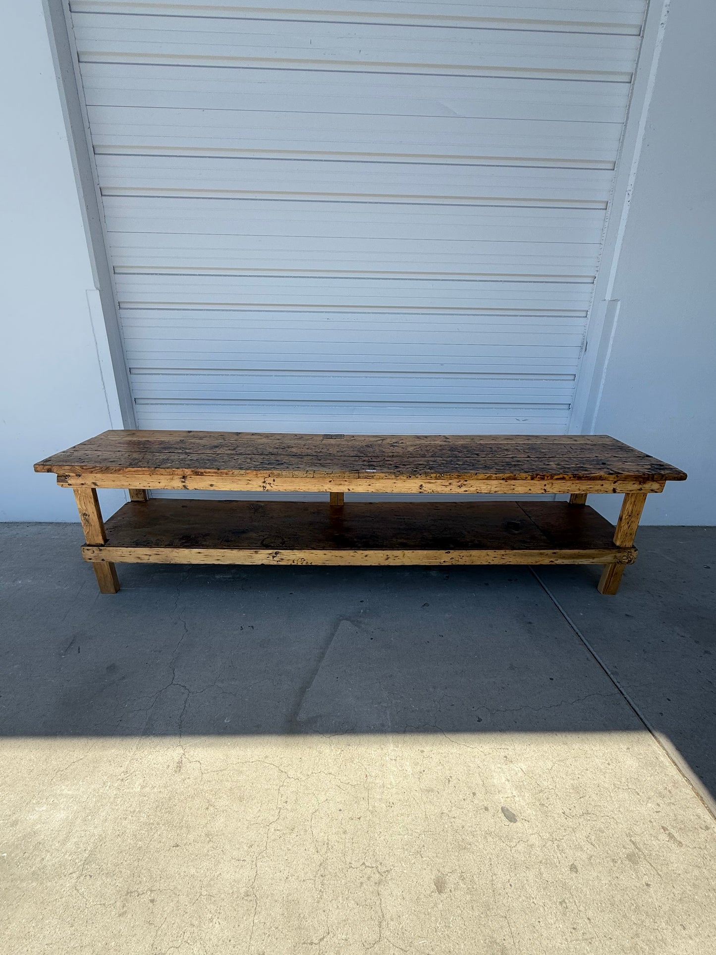 Distressed Farmhouse Work Table