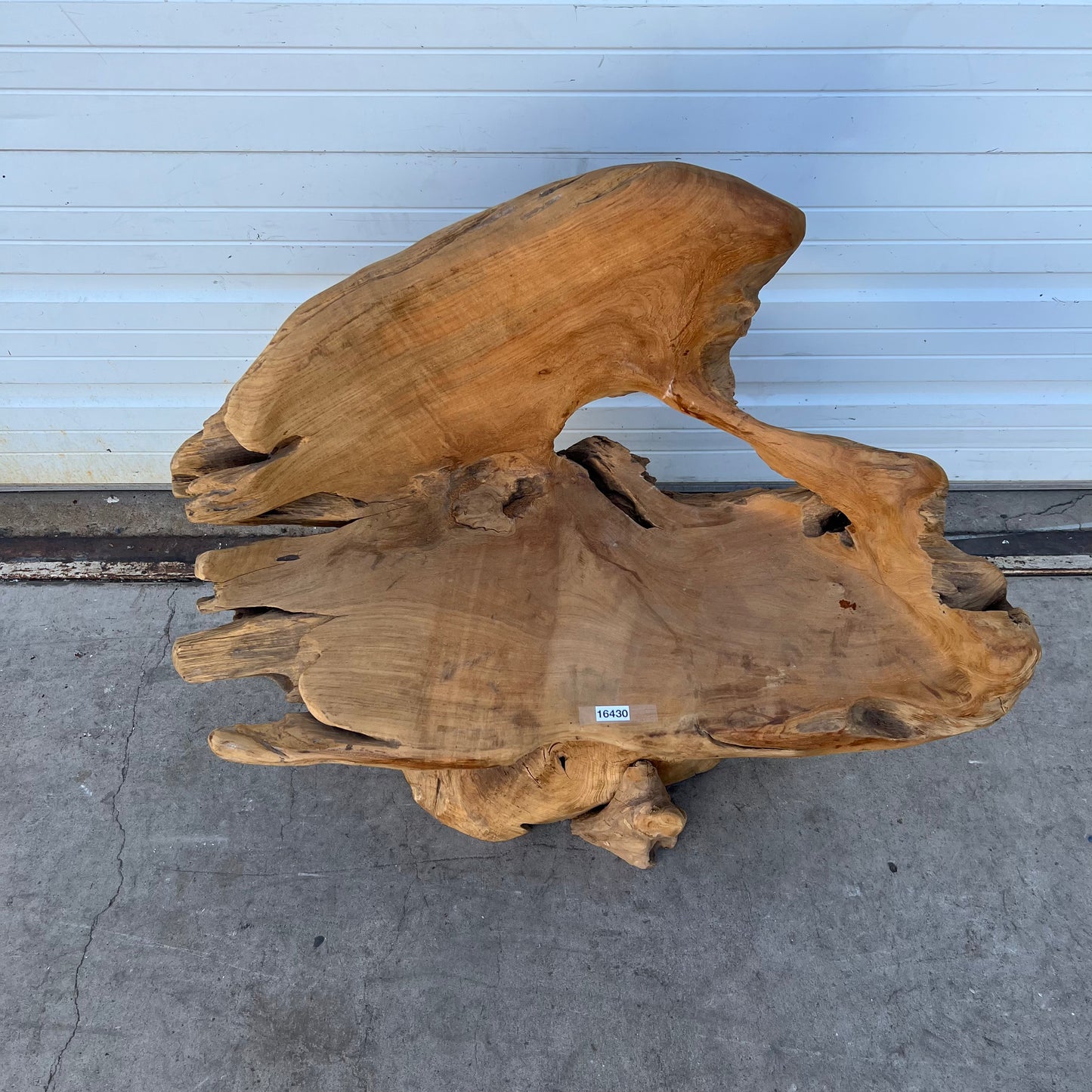 Primitive Wooden Stump/Root Chair