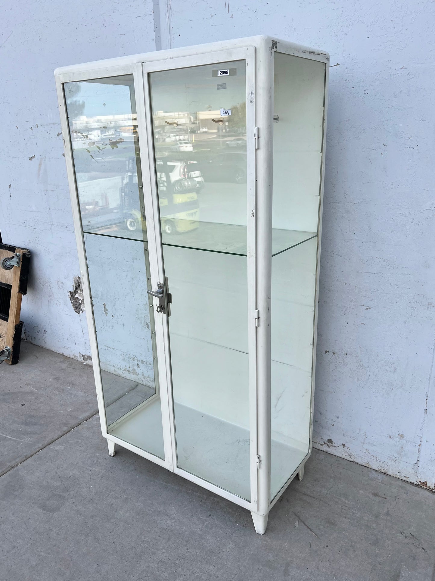 White Medical Cabinet