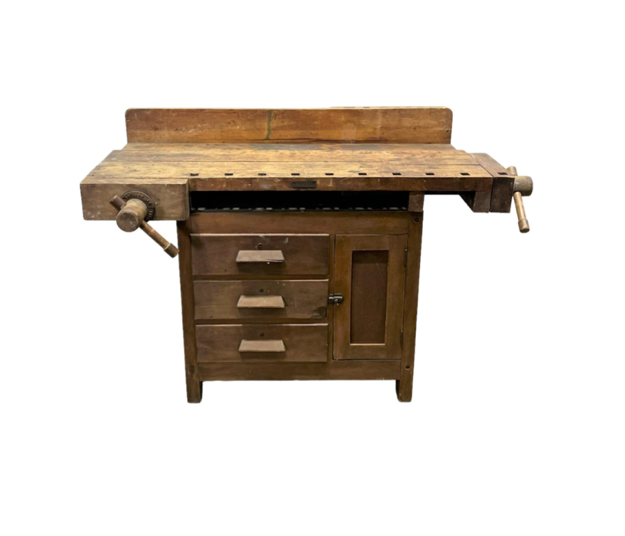 Small Industrial Work Table
