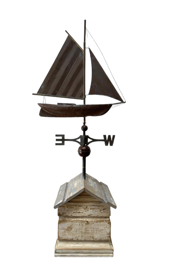 Sailboat Weathervane on Cupola