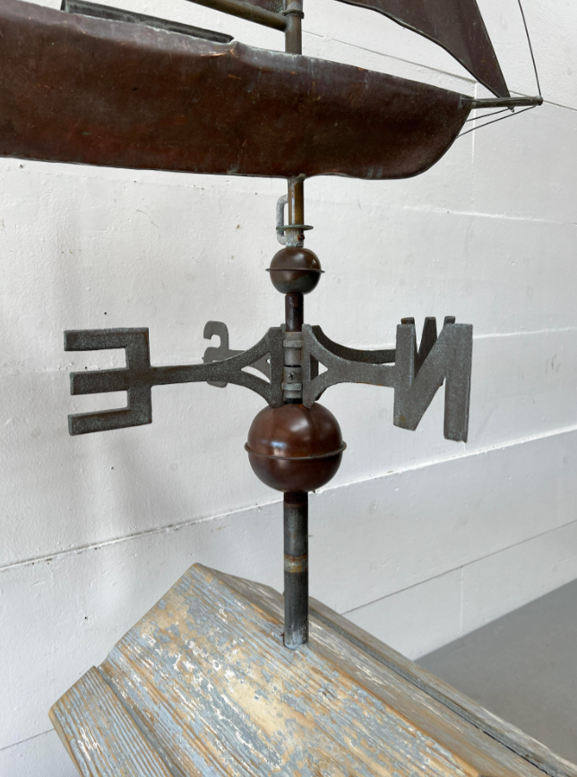 Sailboat Weathervane on Cupola
