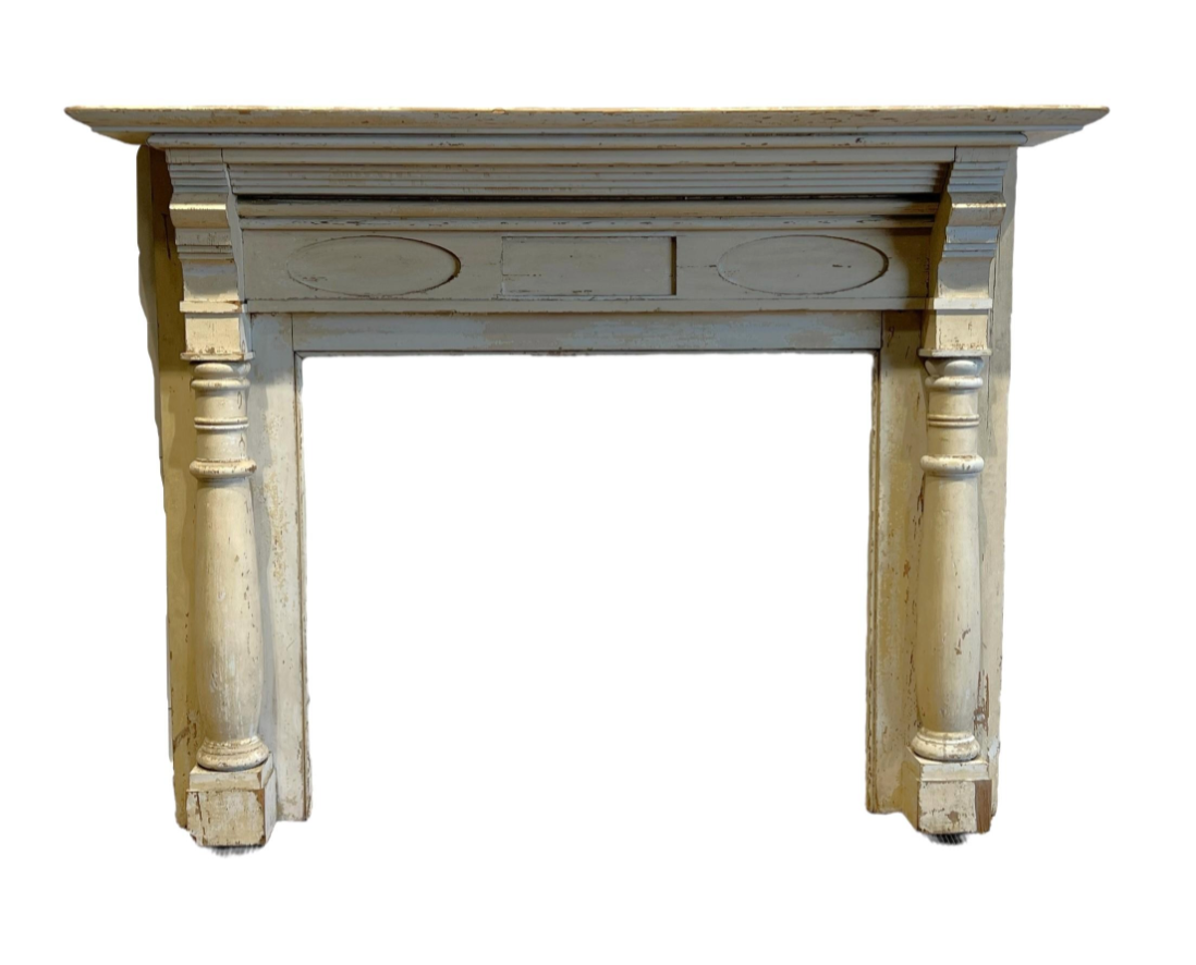 19th Century Painted Mantel