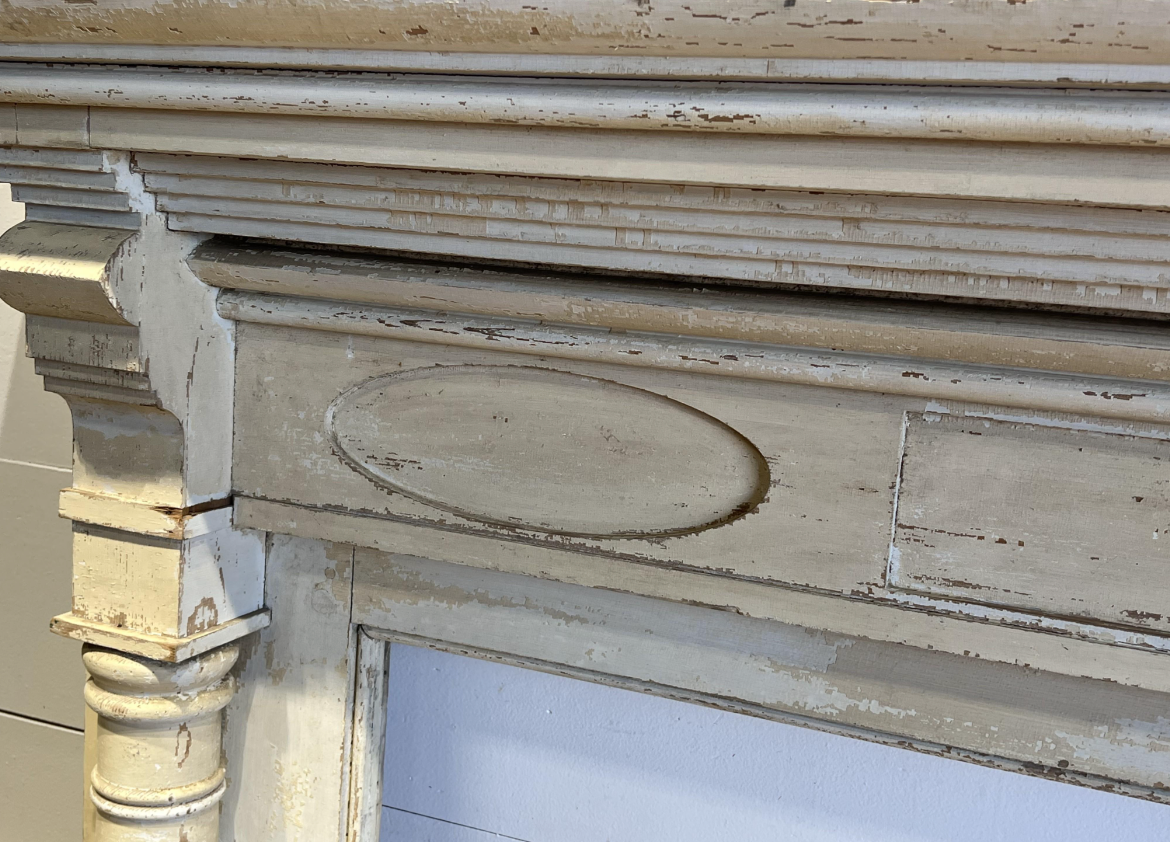 19th Century Painted Mantel