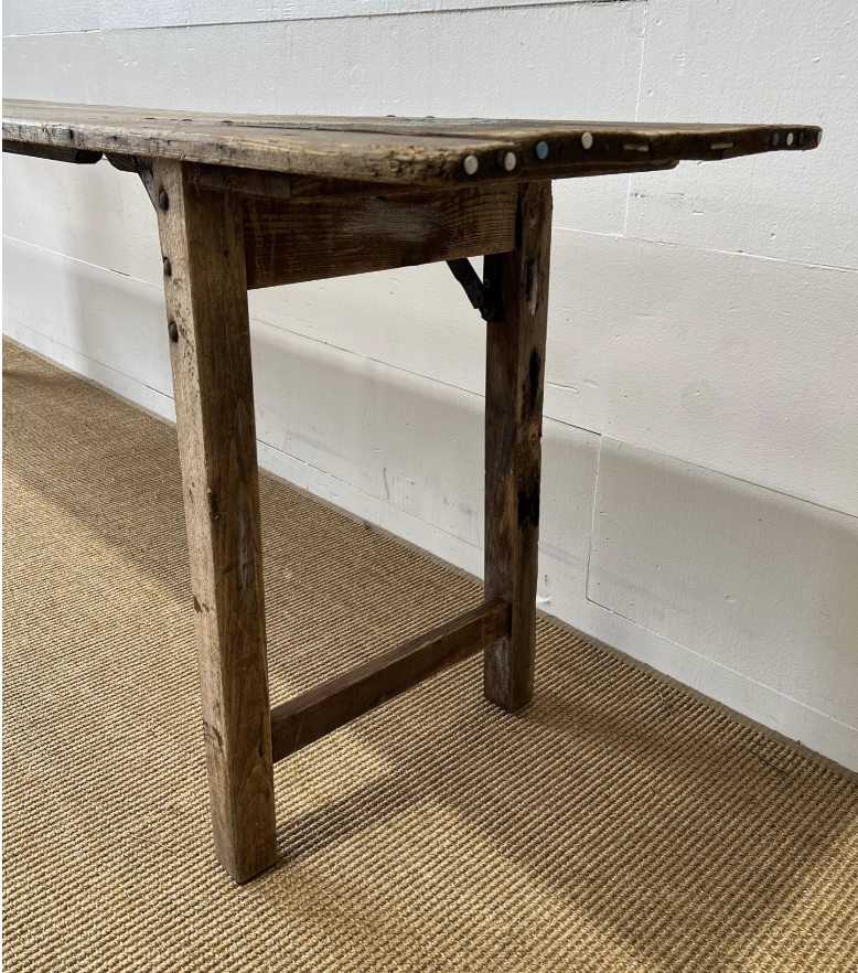 French Vineyard Folding Dining Table
