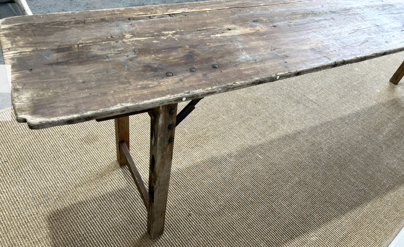 French Vineyard Folding Dining Table