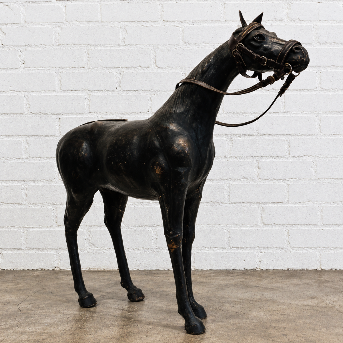 Early Leather Horse