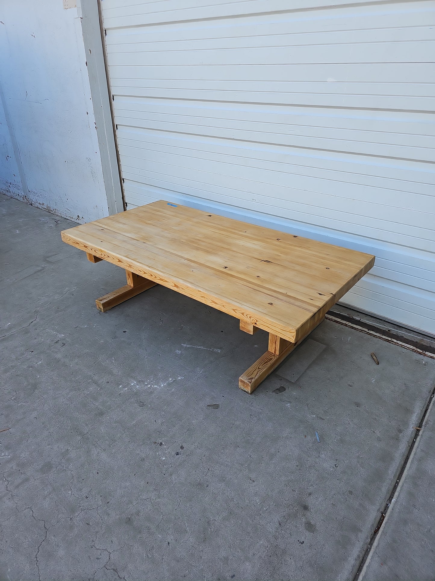 Rectangular Danish Pine Coffee Table