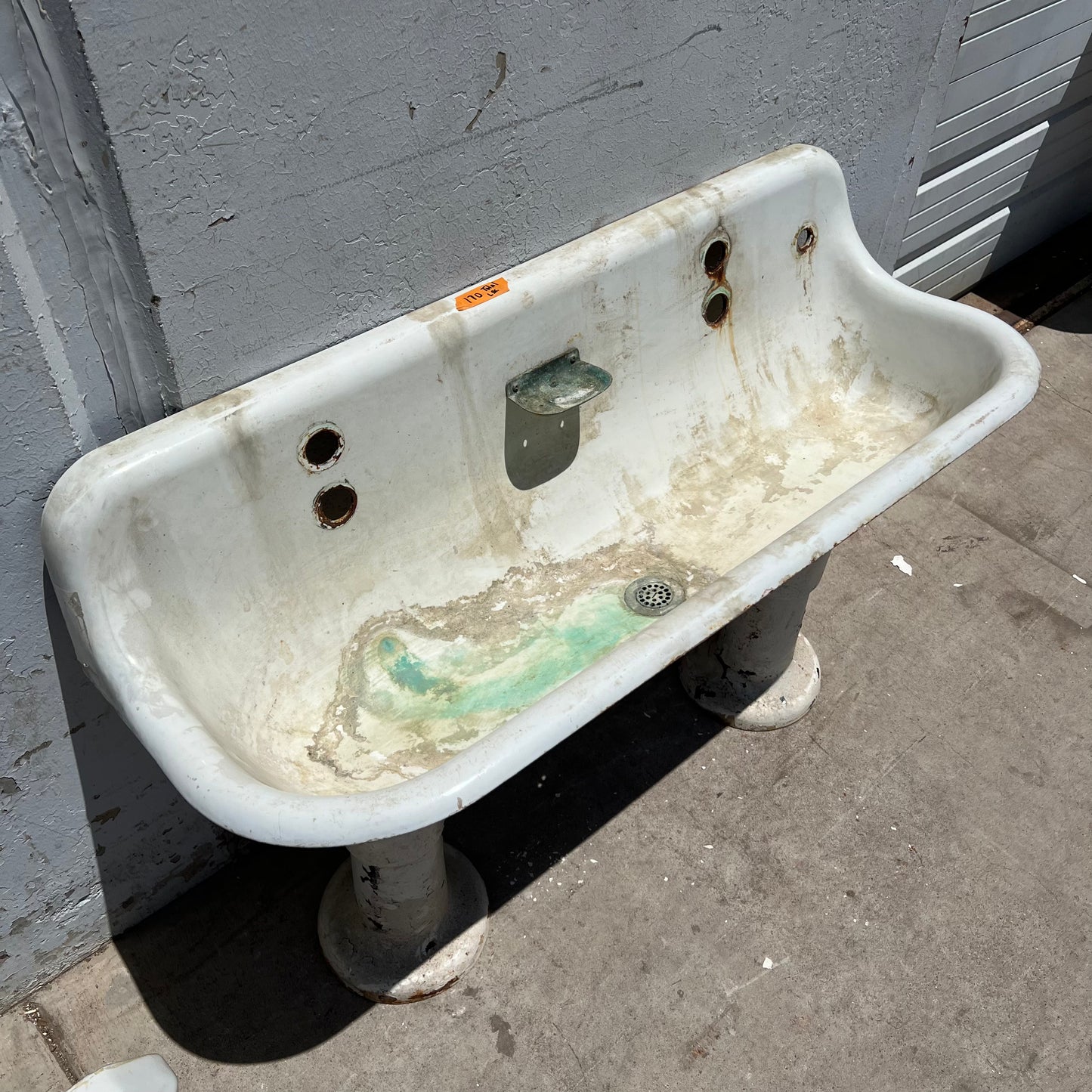 Antique Trough Sink on Legs