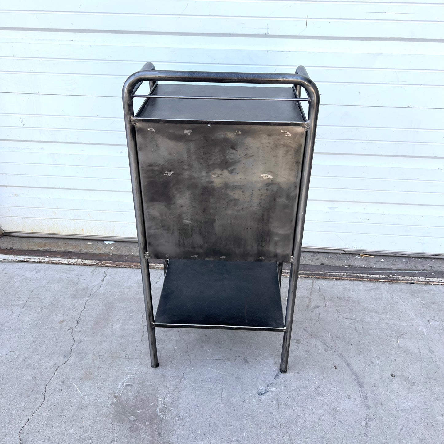 Pair of Vintage Medical Cabinet Side Tables