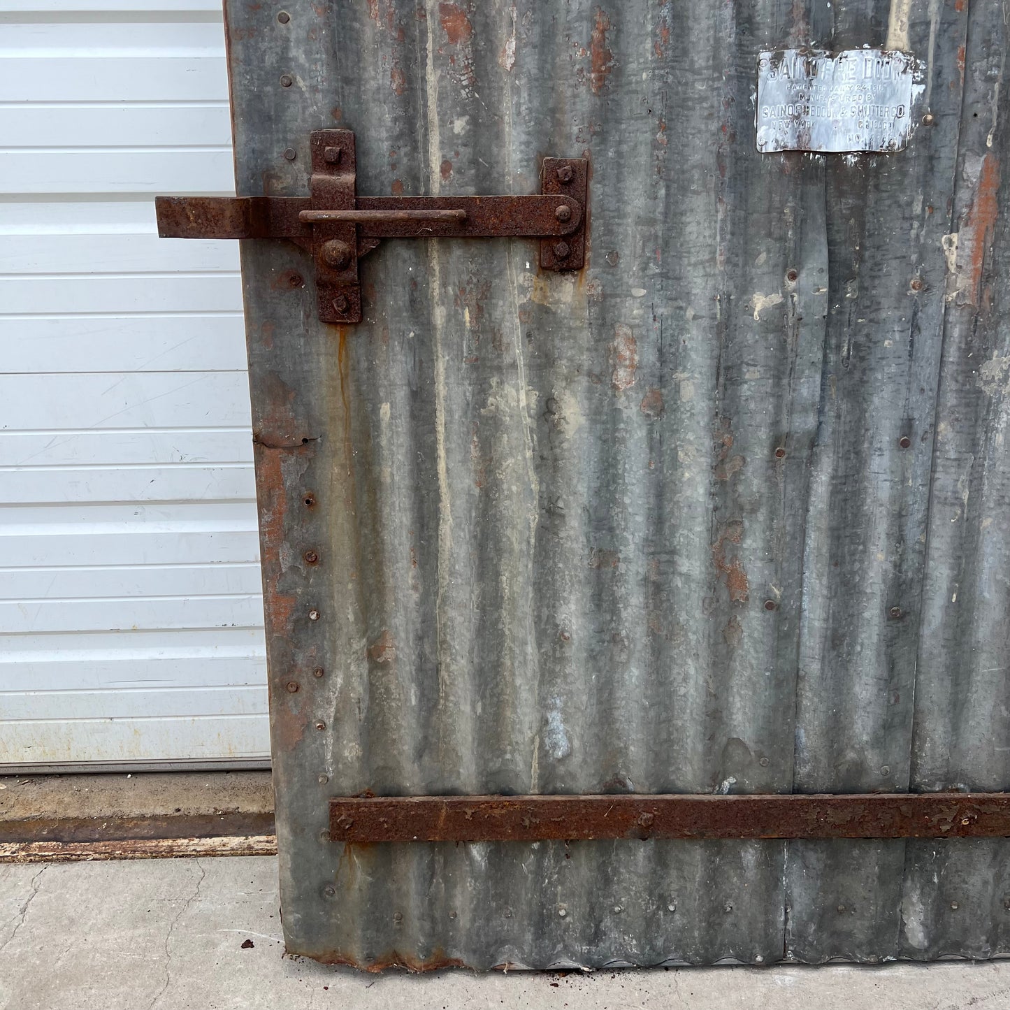 Industrial Metal Fire Door