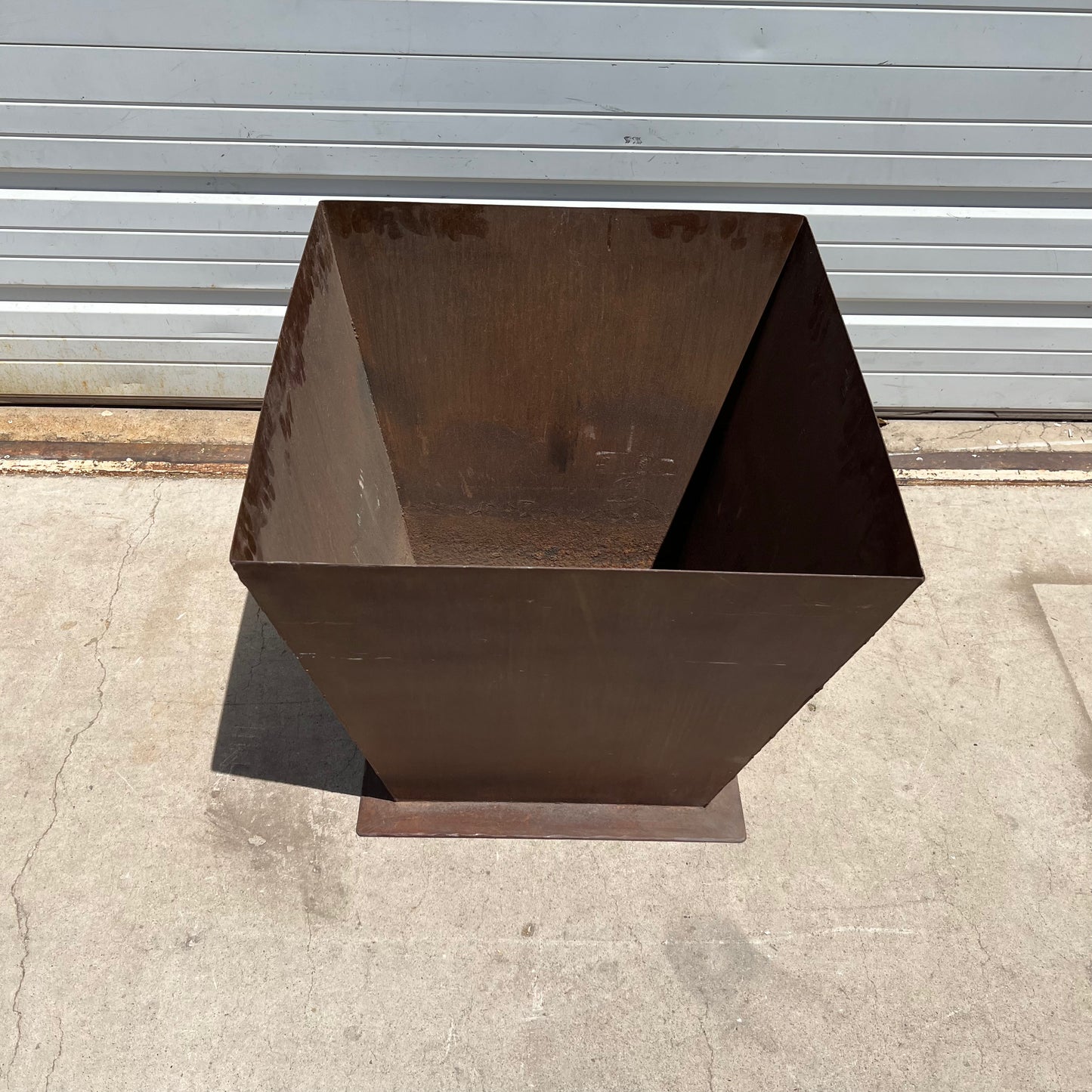 Rusty Iron Planter