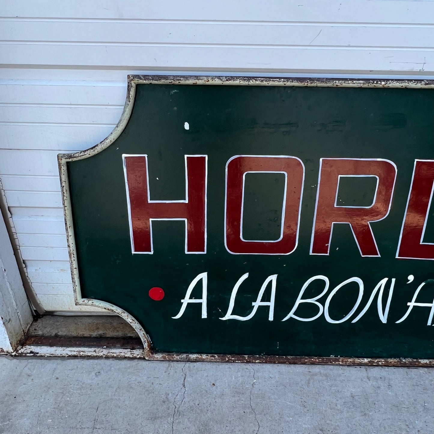 Hotel Restaurant du Lion D'Or Double-Sided Sign