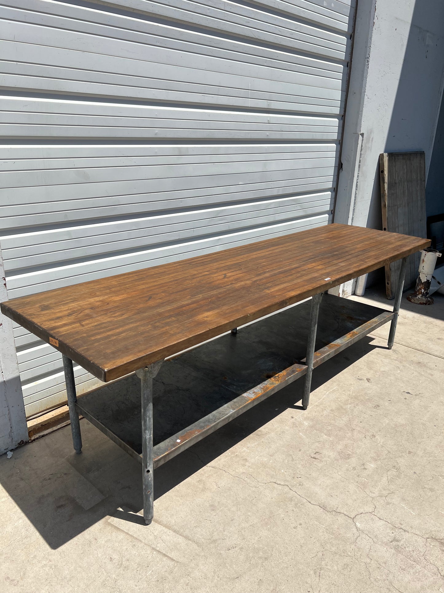 Vintage Butcher's Table