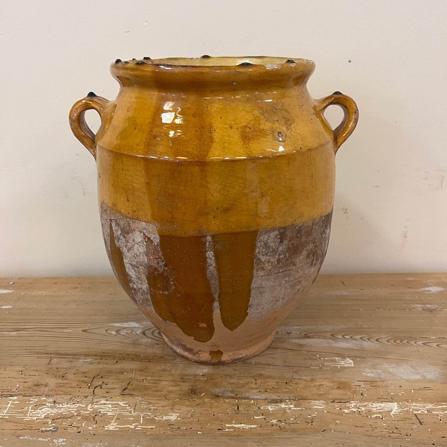 Antique French Confit Pot