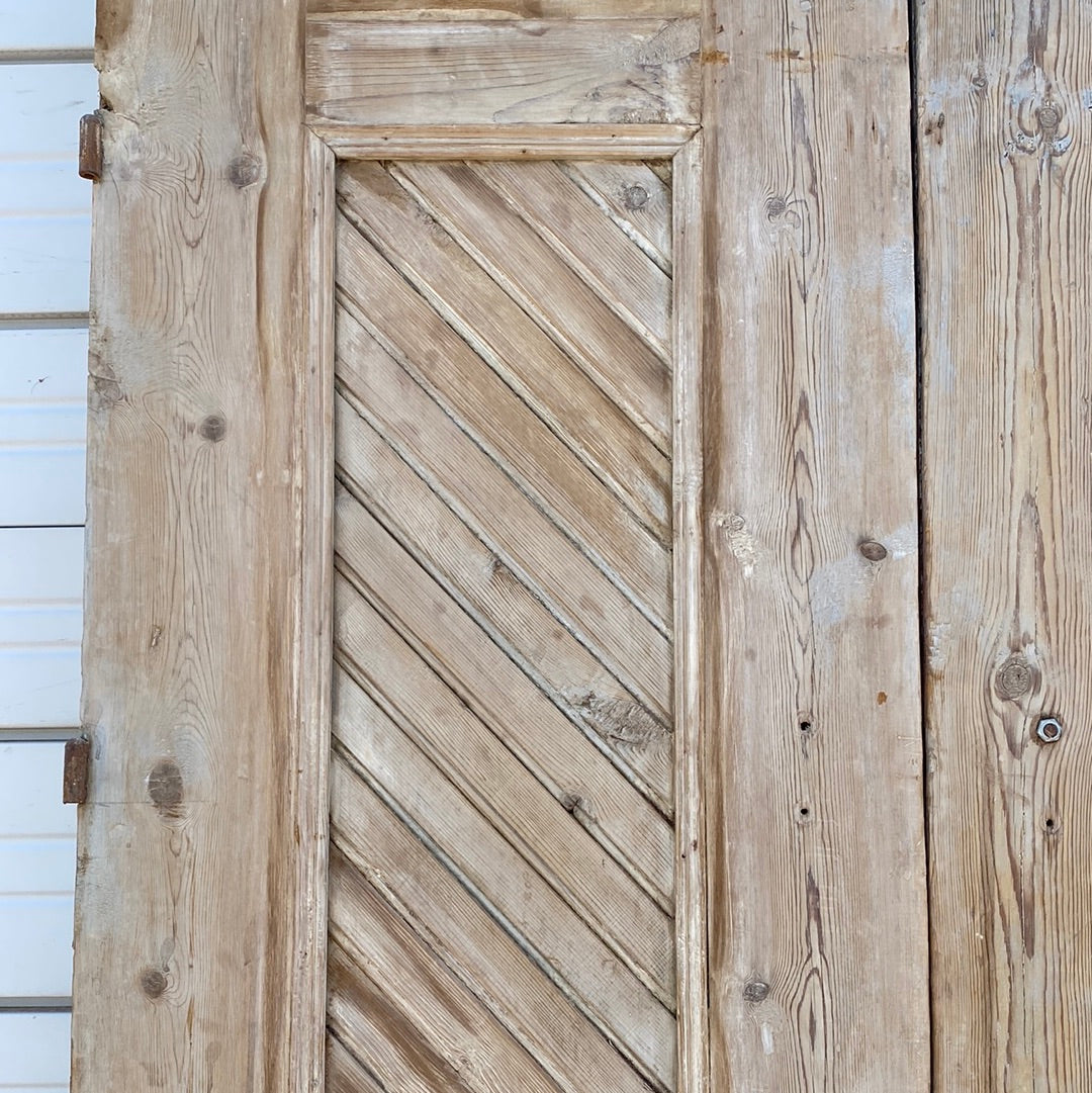 Pair of Antique Carved Wood Doors