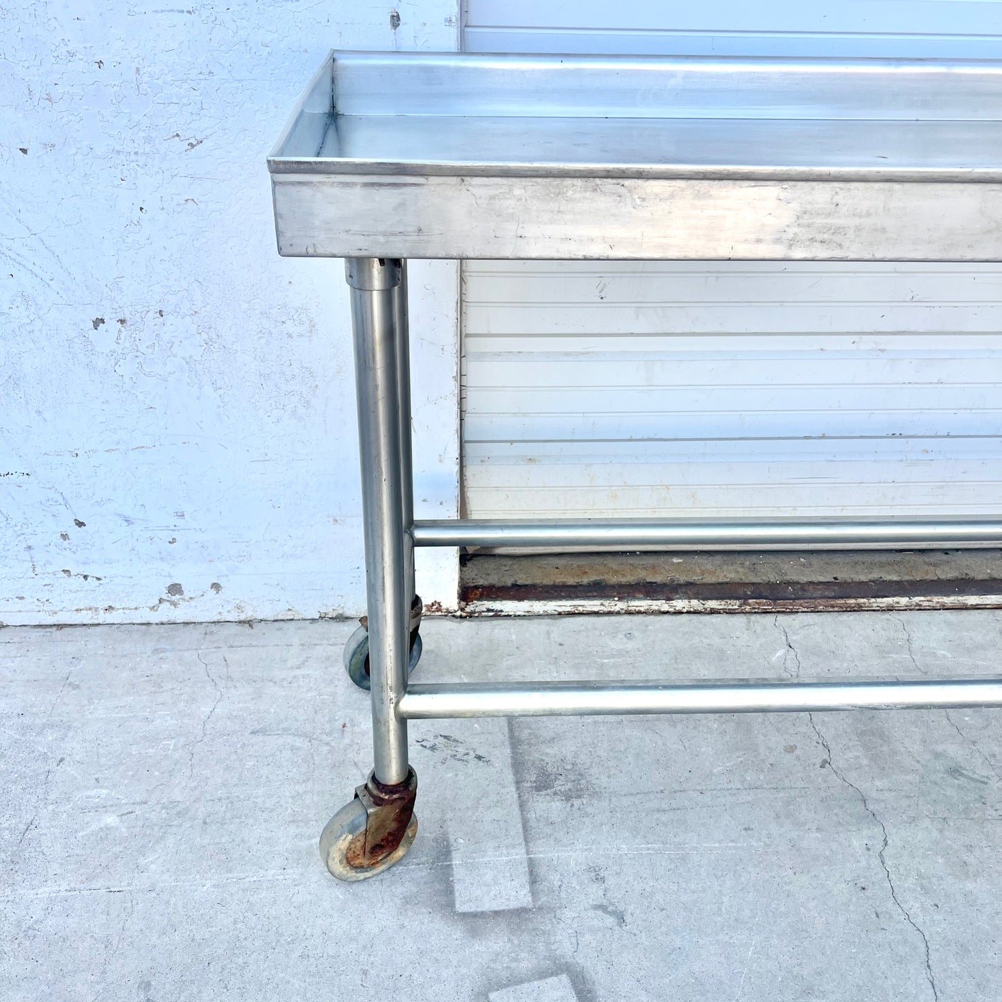 Stainless Table on Casters