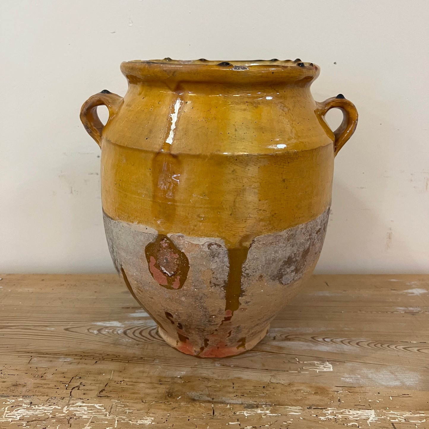 Antique French Confit Pot