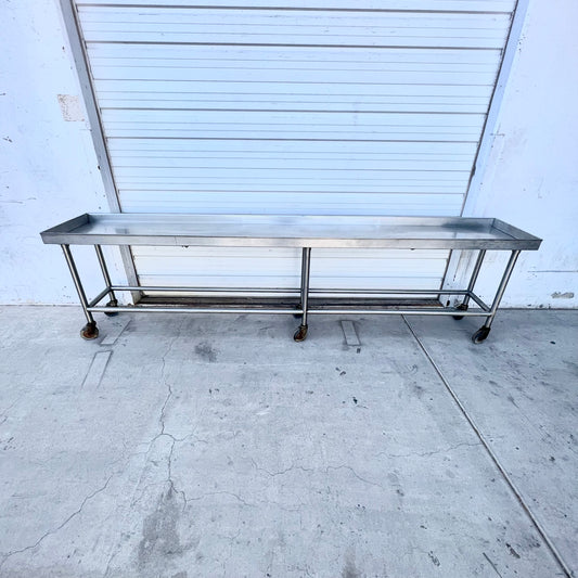 Stainless Table on Casters