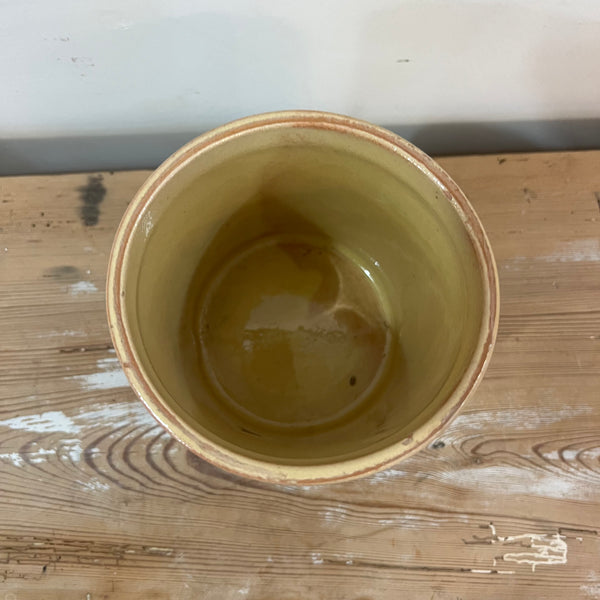 Antique French Jam Jar with Lid Antiquities Warehouse