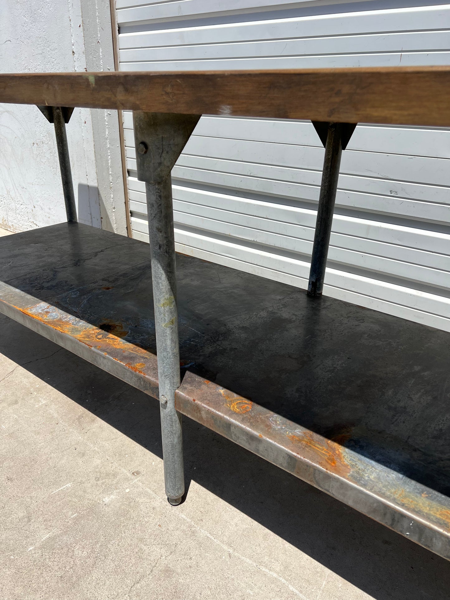 Vintage Butcher's Table