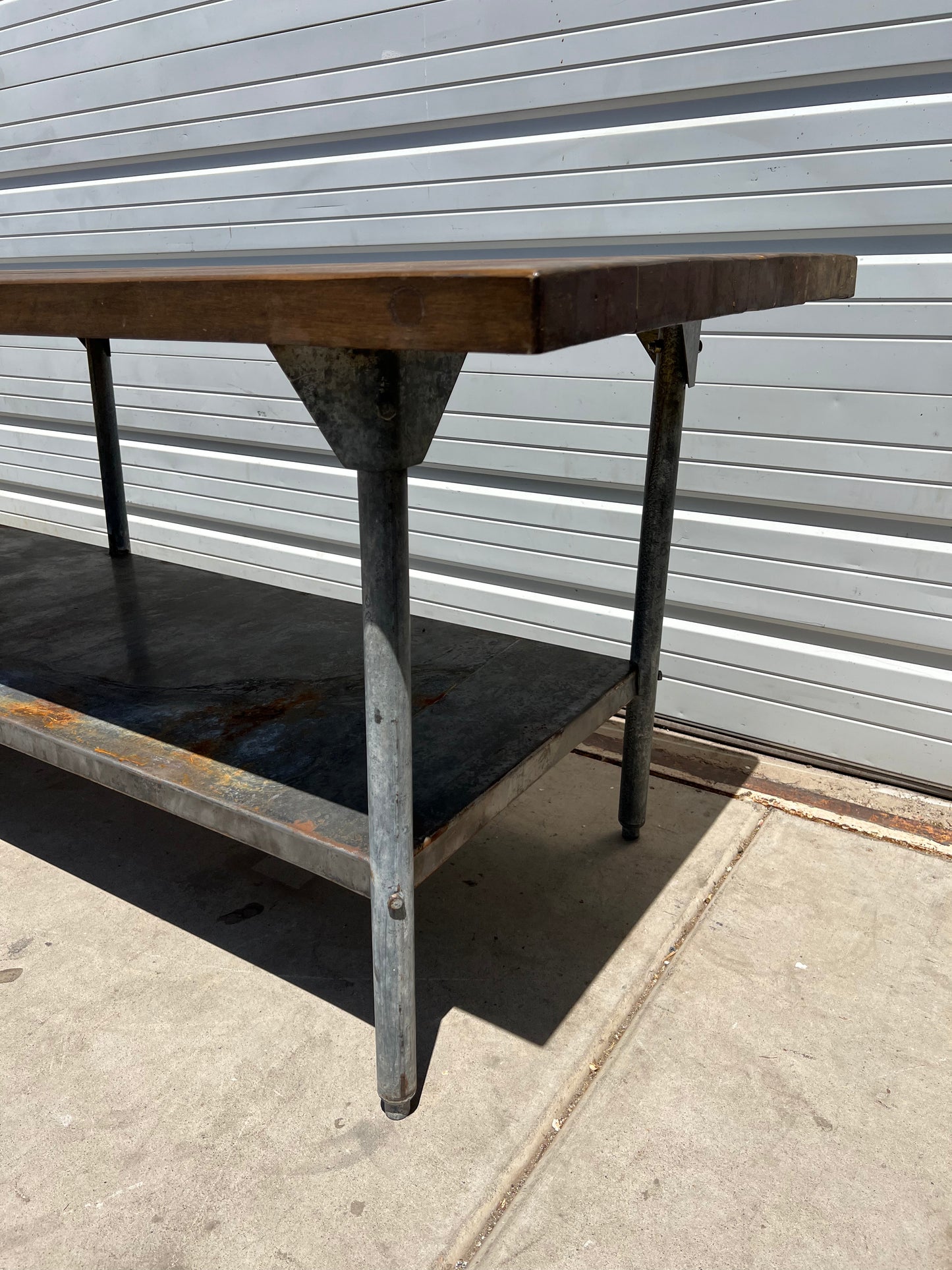 Vintage Butcher's Table