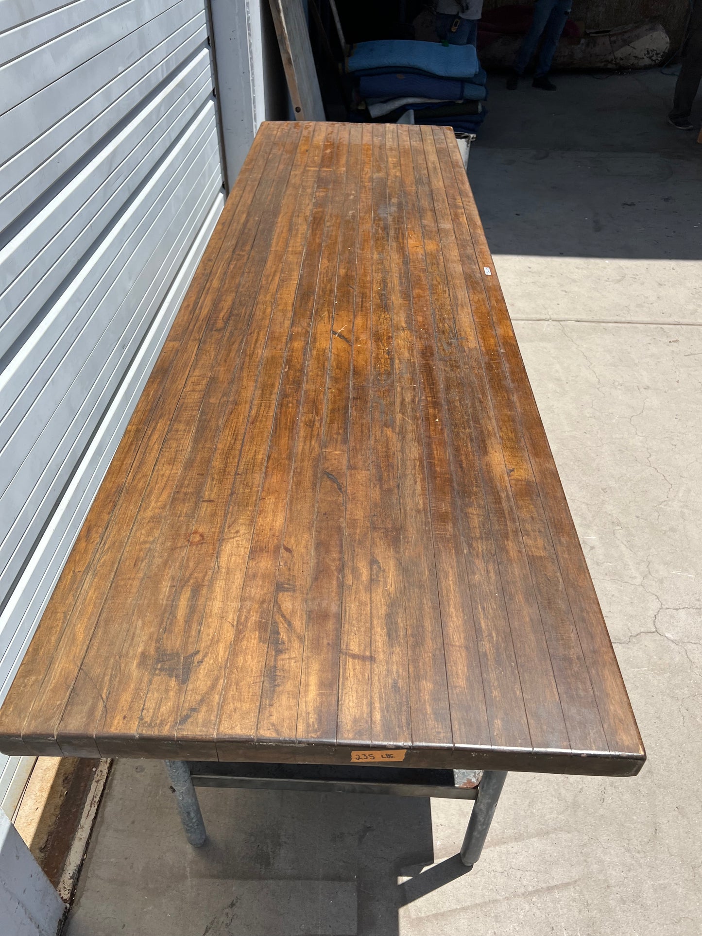 Vintage Butcher's Table