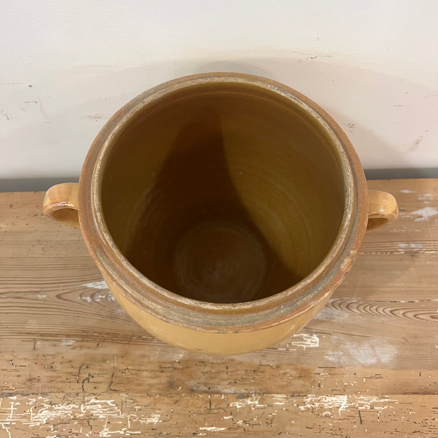 Antique French Egg Crock w/ Lid