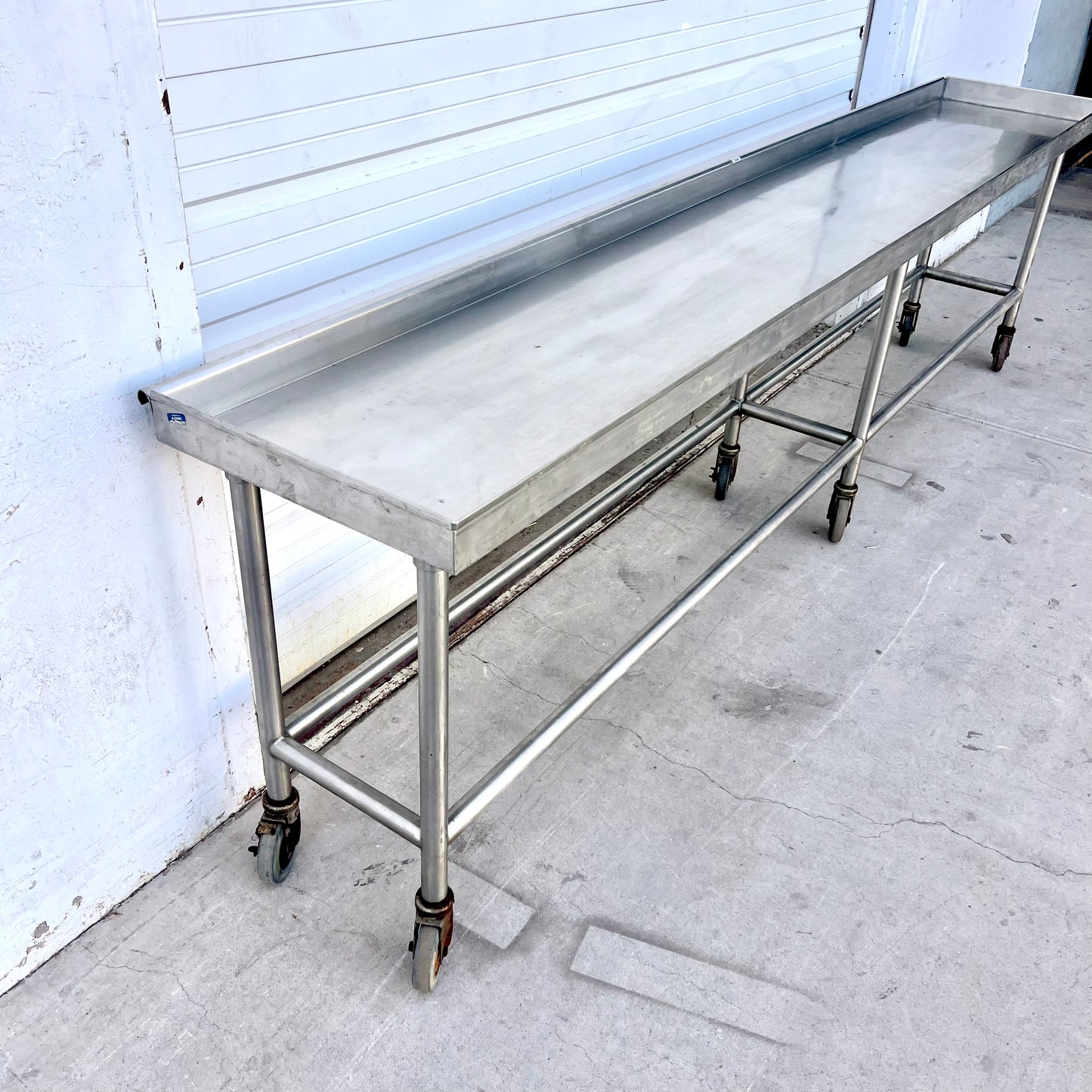 Stainless Table on Casters