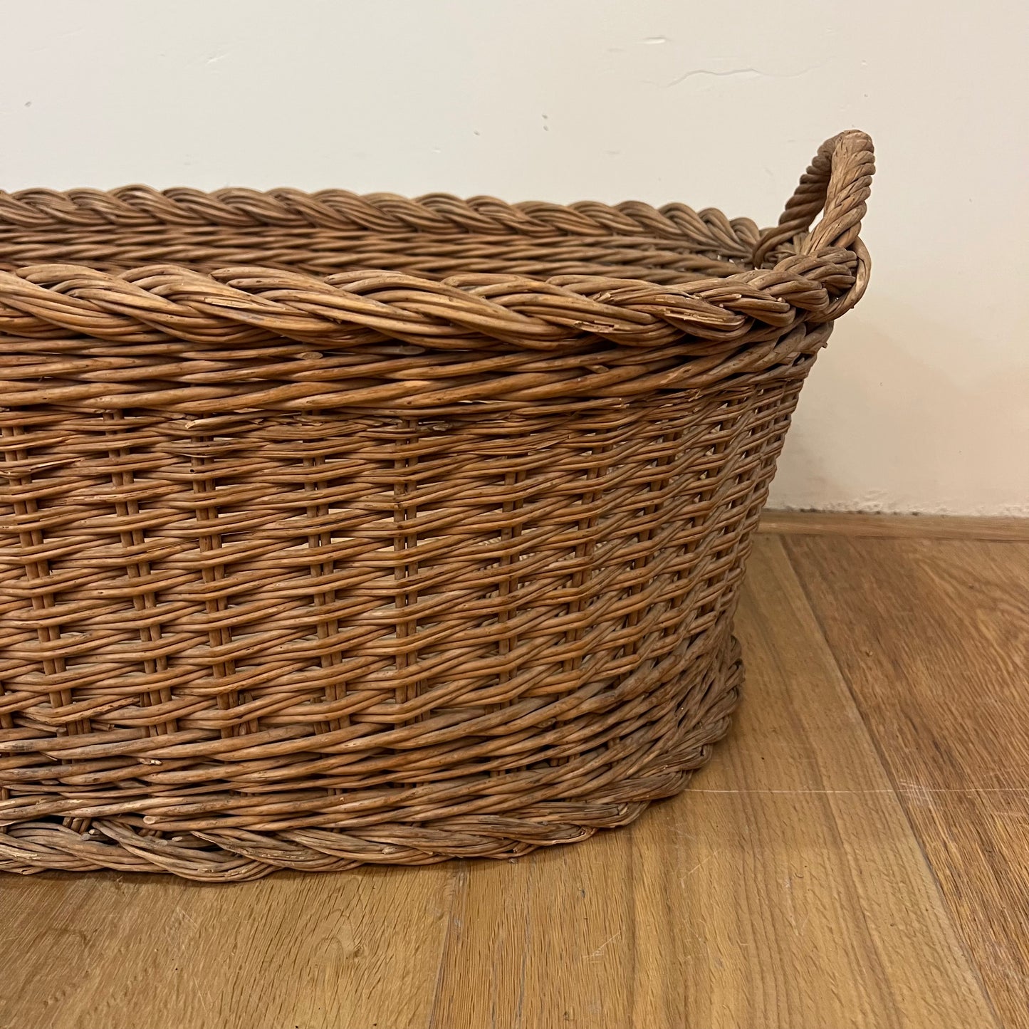 Oval Wicker Basket