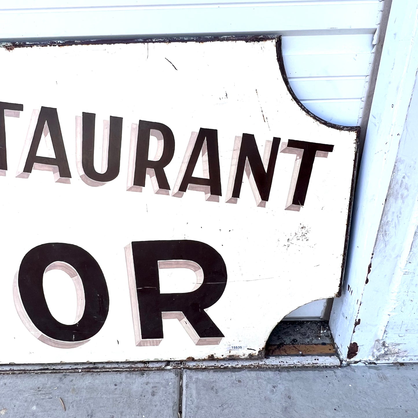 Hotel Restaurant du Lion D'Or Double-Sided Sign