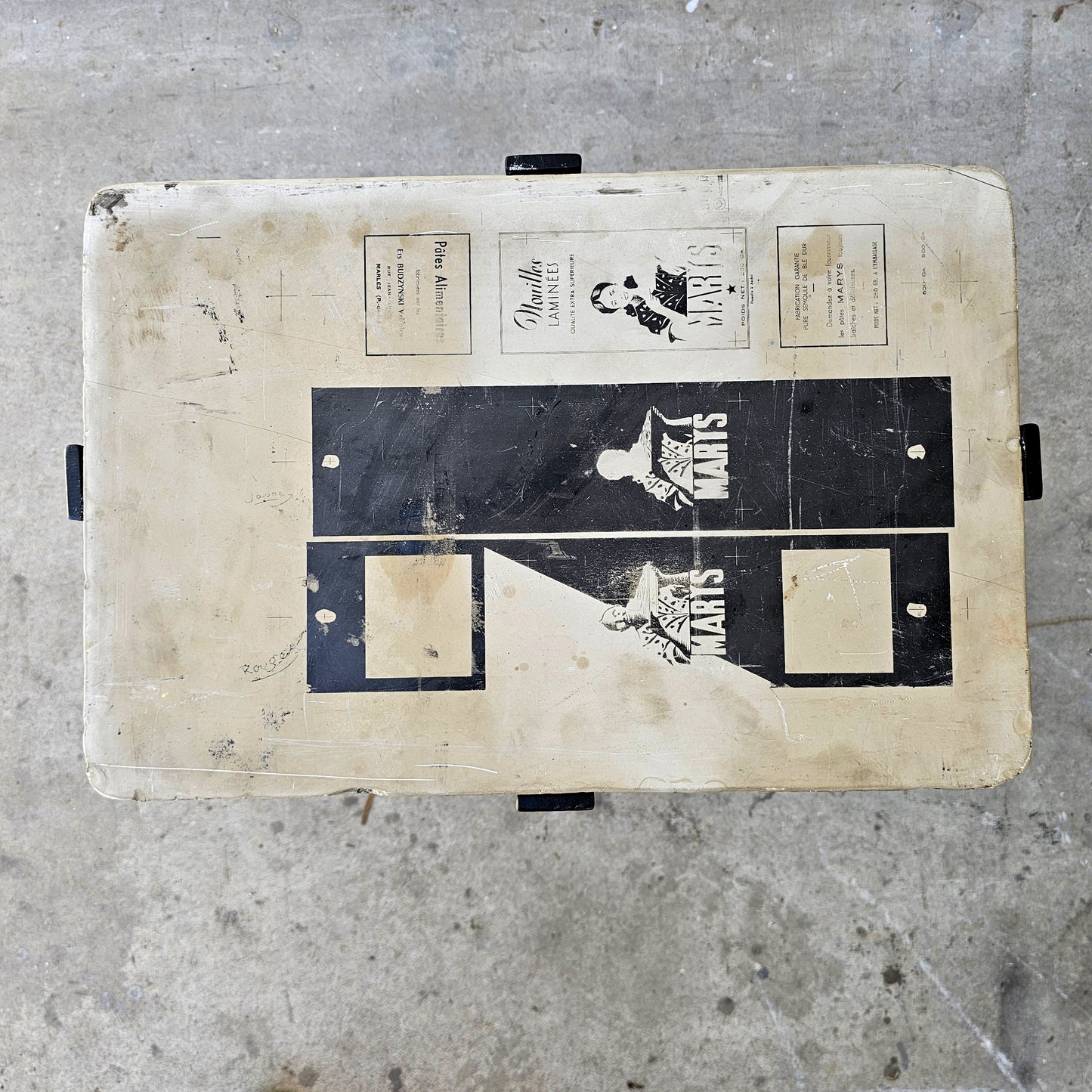 Lithography Stone Side Table