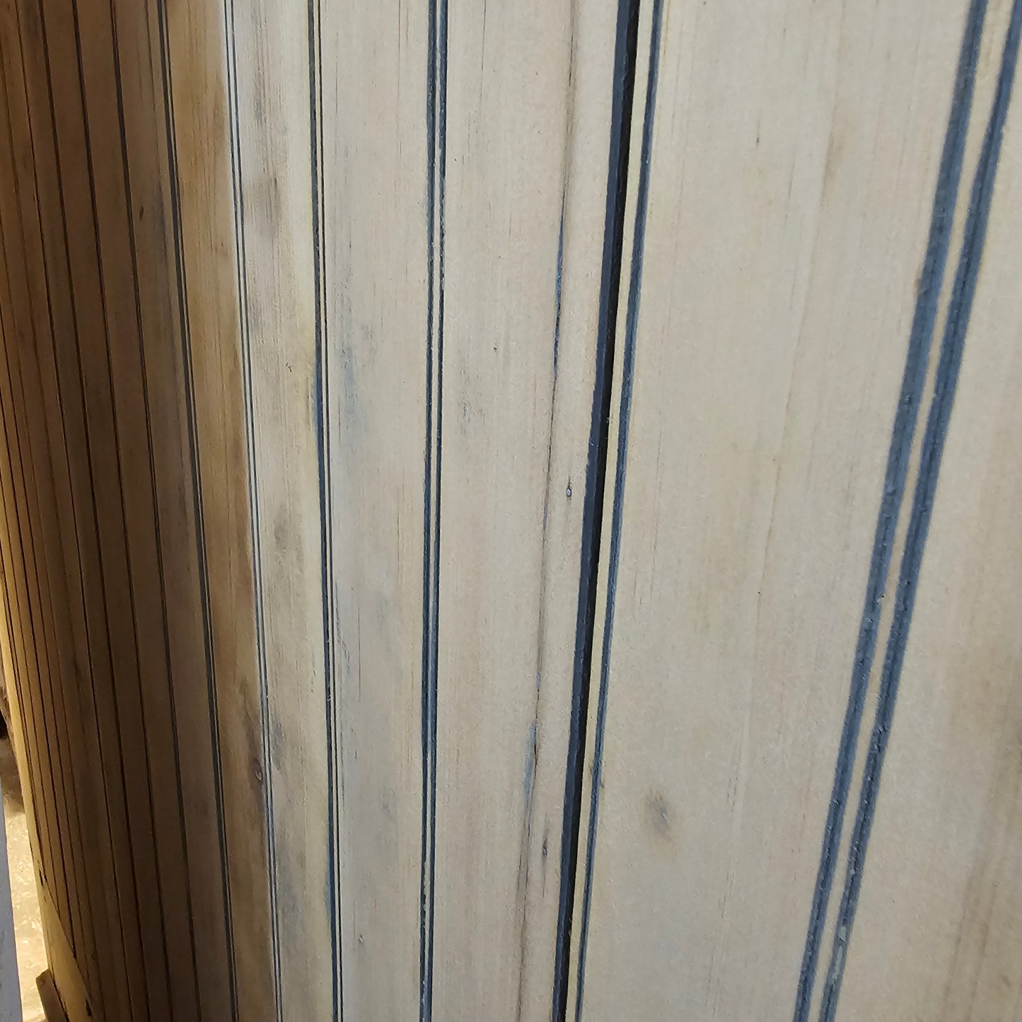 Single Stripped 15 Lite Antique Carriage/Barn Door