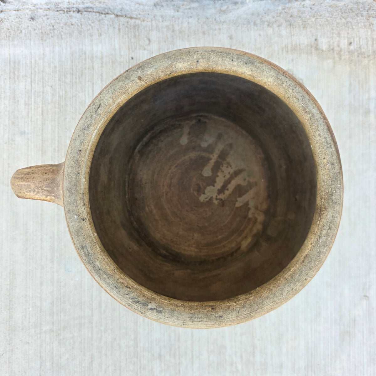 Antique French Stoneware Pot (XL)