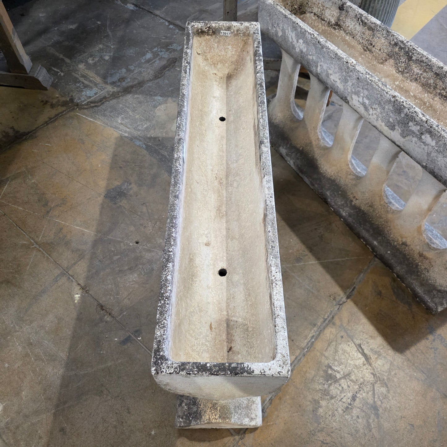 Willy Guhl Concrete Railing Planter