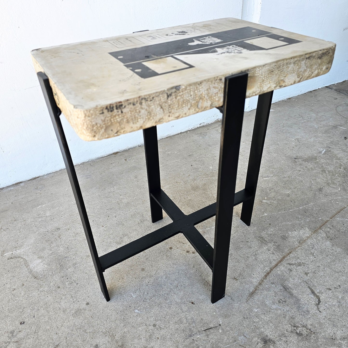 Lithography Stone Side Table